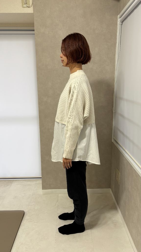 セッション後の姿勢改善